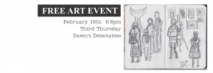 Free Art Event at Third Thursday in Downtown Centralia @ Dawn's Delectables | Centralia | Washington | United States