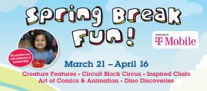 Spring Break Fun! @ Hands On Children's Museum