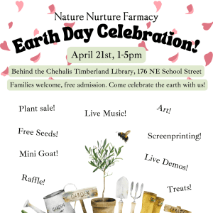Earth Day Celebration (FREE) @ Nature Nurture Farmacy
